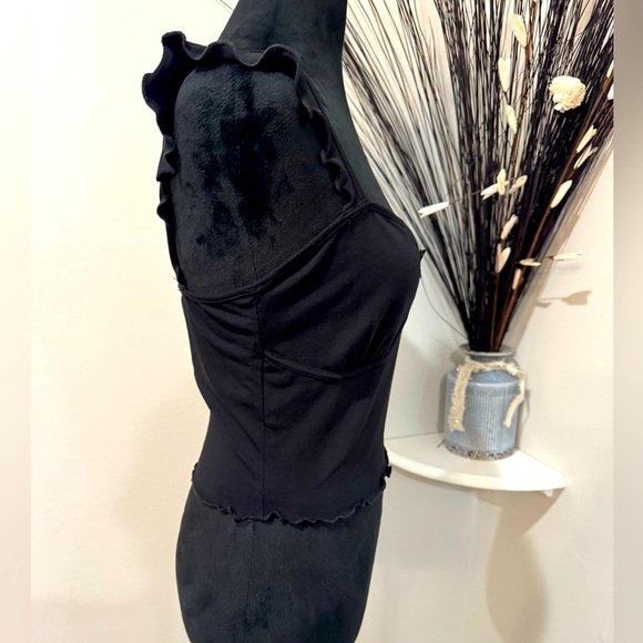 Heart and Hips Whimsical Goth Top - Junior Size Large - Picture 6 of 12